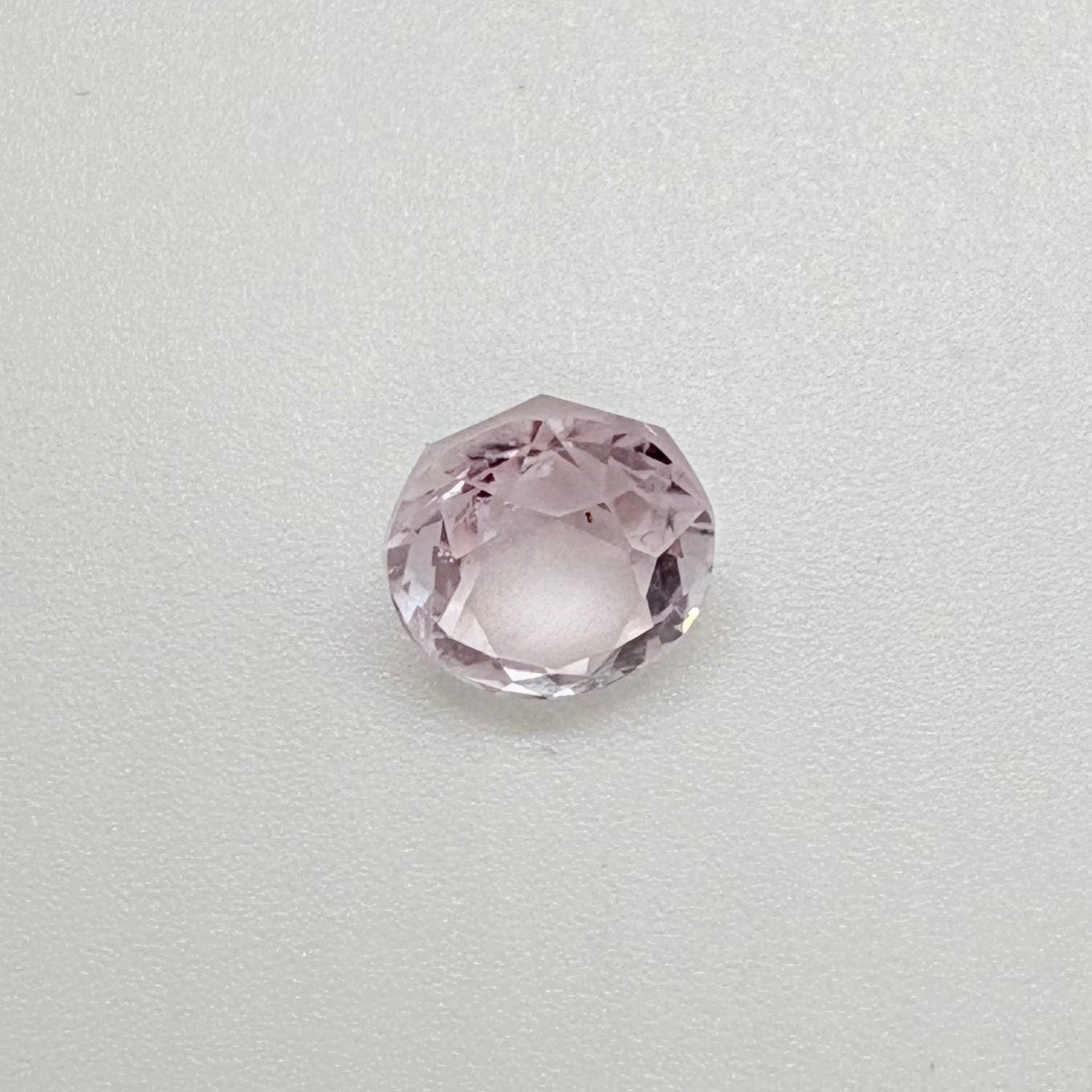 Natural Kunzite Gemstone – Light Pink to Lilac, Oval Cut, Loose Stone